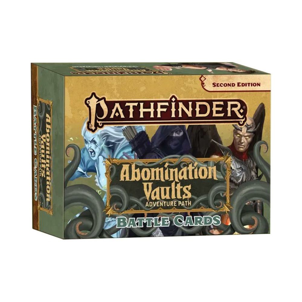 Pathfinder Abomination Vaults Battle Cards